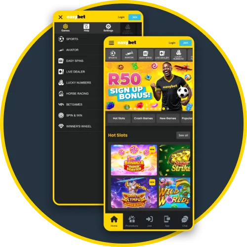 Enjoy a smooth experience with the Easybet user-friendly mobile app.