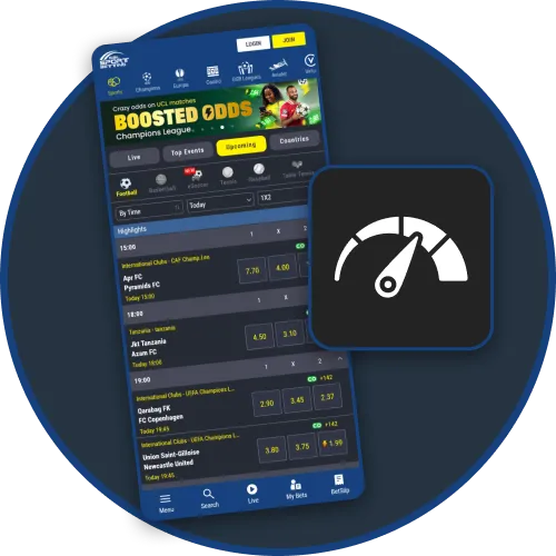 Tanzanian players enjoy the data-friendly Gal Sport Betting app design.