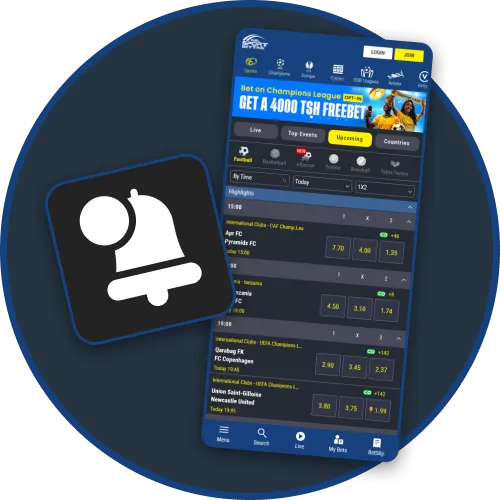 Gal Sport Betting app provides personalized notifications for users.