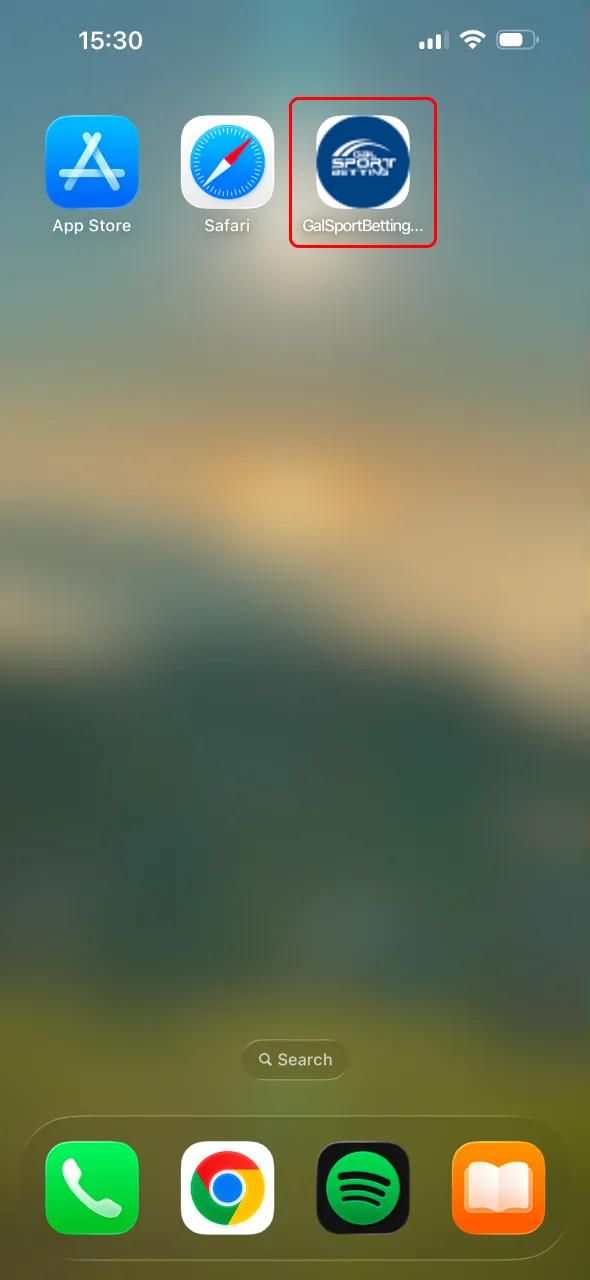 Start betting via the Gal Sport Betting iOS app now.