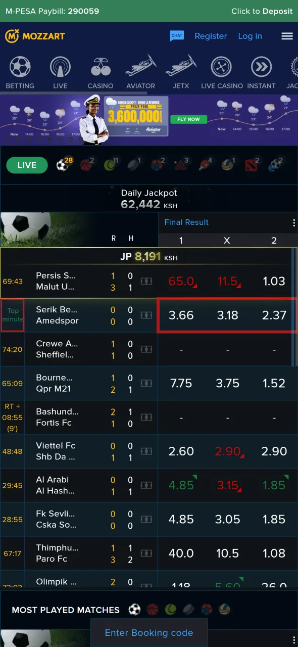 Visit the MozzartBet website to download the iOS app easily.