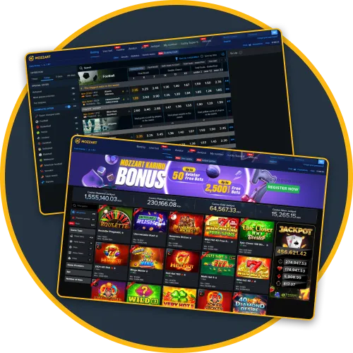 Experience elegant design and layout on MozzartBet betting platform.