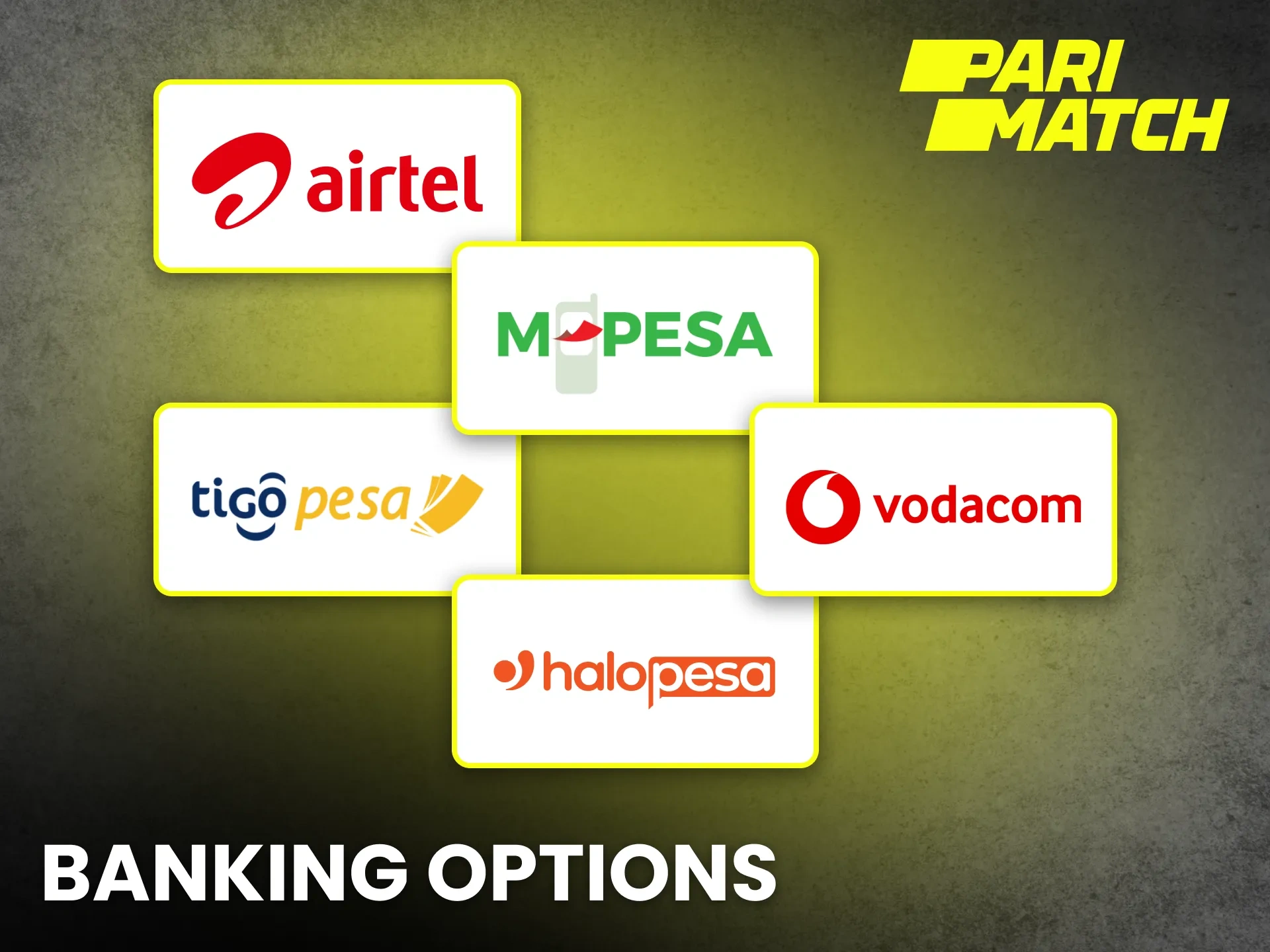 Review the secure Parimatch banking options for managing your funds.