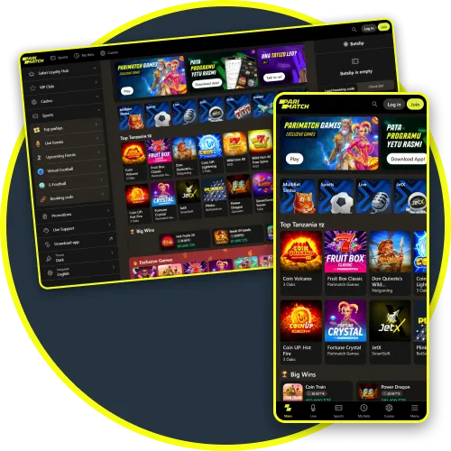 Playing easily with smooth navigation and ease of use on Parimatch desktop or mobile.