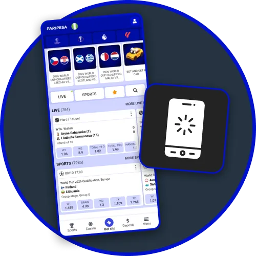 Use the data-saving mode for mobile use with the Paripesa app.