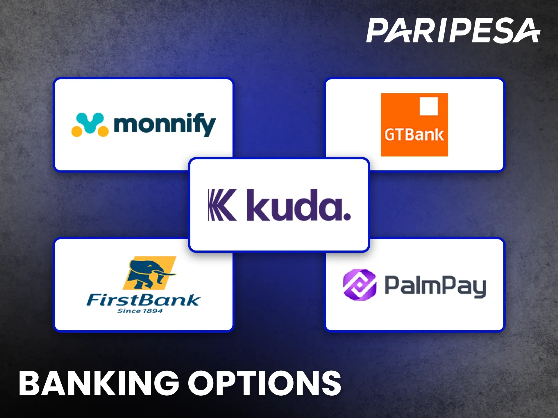 Review all secure Paripesa banking options for easy fund management.