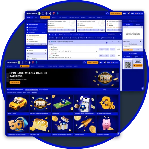 Appreciate the intuitive interface design and layout on Paripesa.