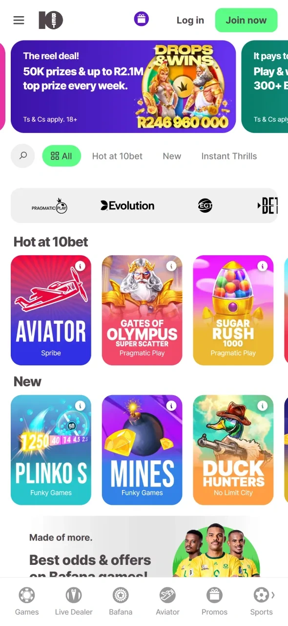 Visit the Official 10bet Website to begin your Android app download now.