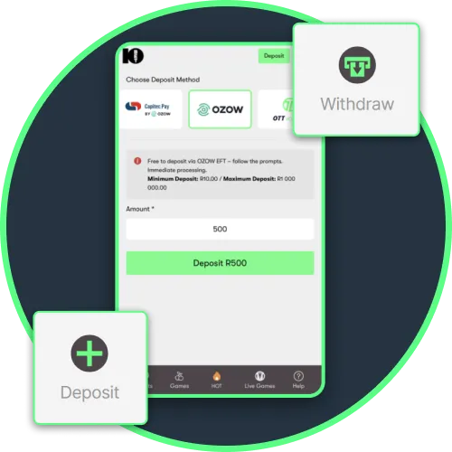 Utilize secure payment methods for safe transactions within the 10bet app.