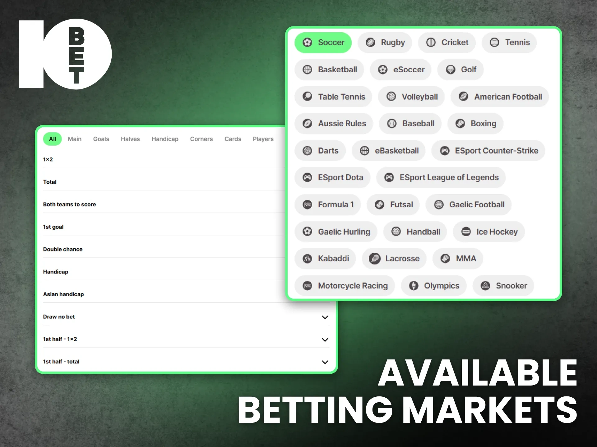 Review the diverse available betting markets to maximize your chances on 10bet.