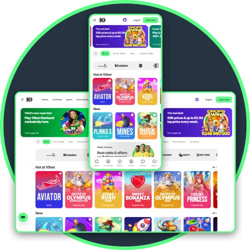 Bet conveniently with great navigation and ease of use on 10bet desktop or mobile.