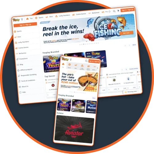 Navigate YesPlay South Africa effortlessly from any device.