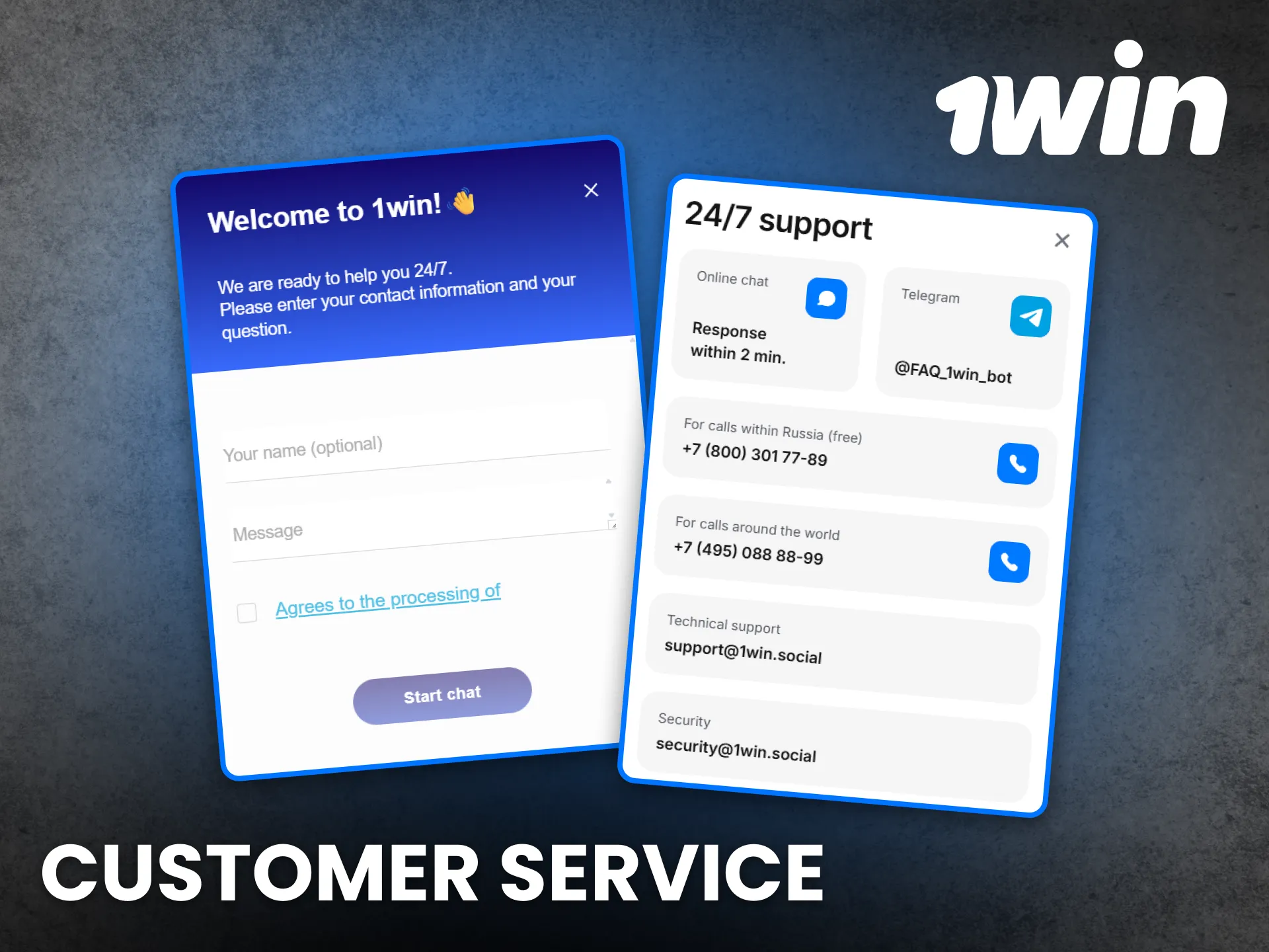 Customer service at 1win supports South Africa users reliably.