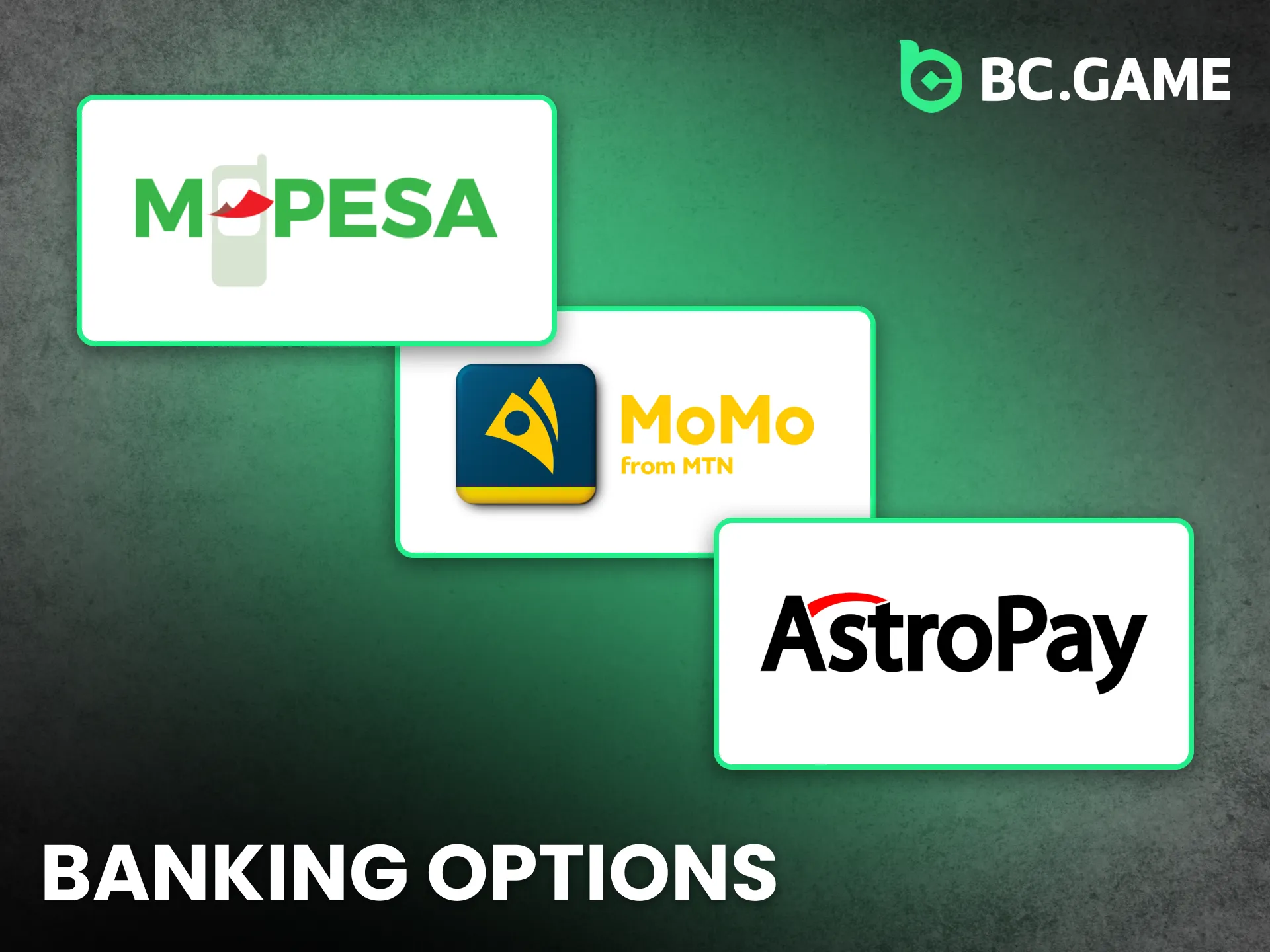 BC Game offers flexible banking methods suitable for many Kenya players.
