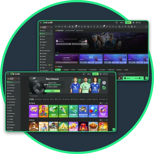 The BC Game layout stays intuitive and organized for Kenya users.