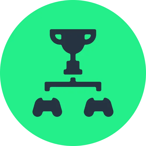 Esports players in South Africa compete through BC Game tournaments.