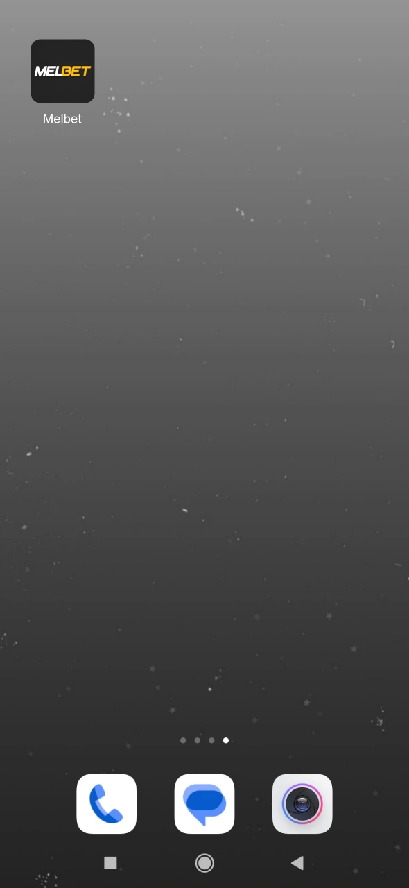 Start using Melbet Kenya app and log in or register.