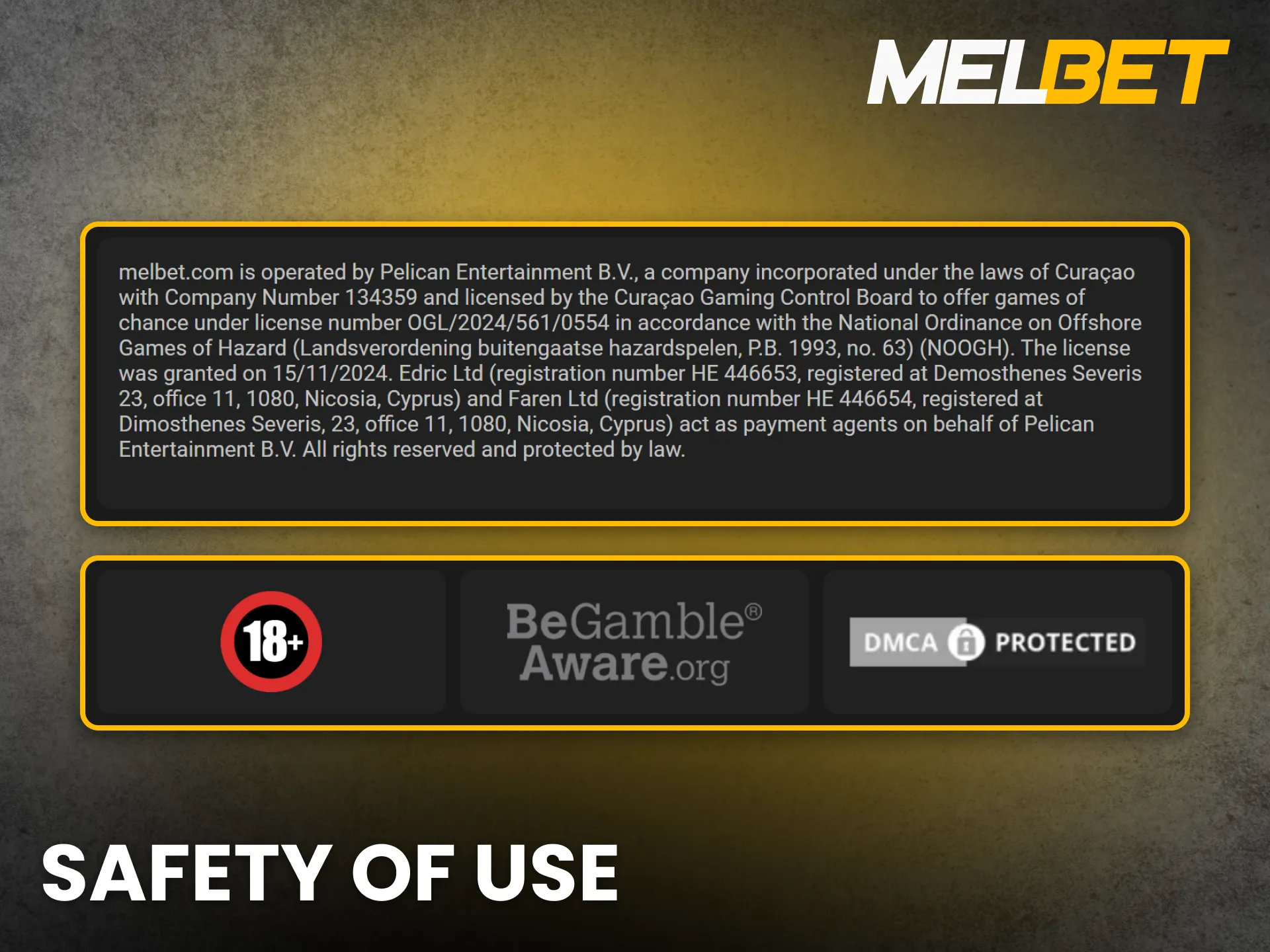 Players in Kenya trust Melbet for its strong safety and protection.