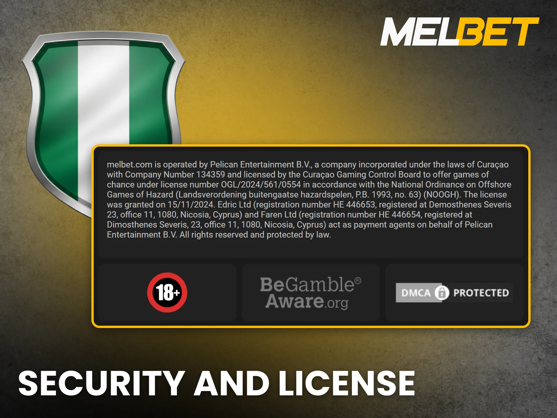 Security and license on Melbet Nigeria guarantee safe gaming.
