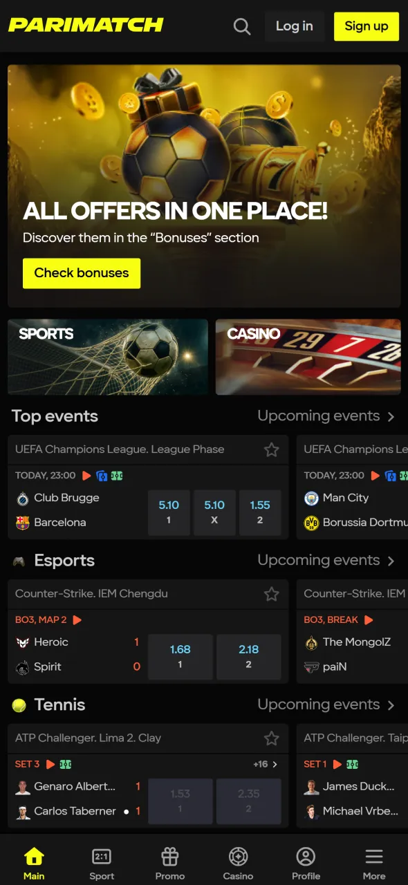 Join Parimatch easily using the official website or app in Nigeria.