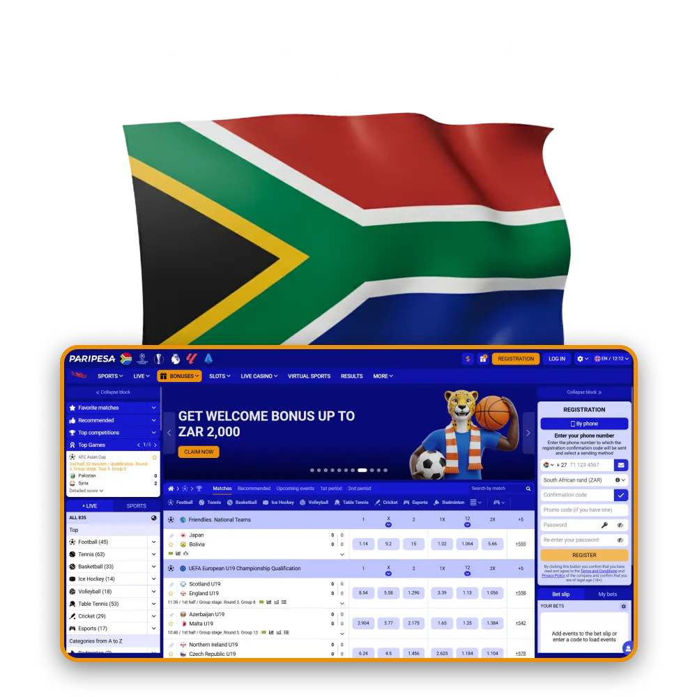 Paripesa explains platform functions clearly for South Africa users.