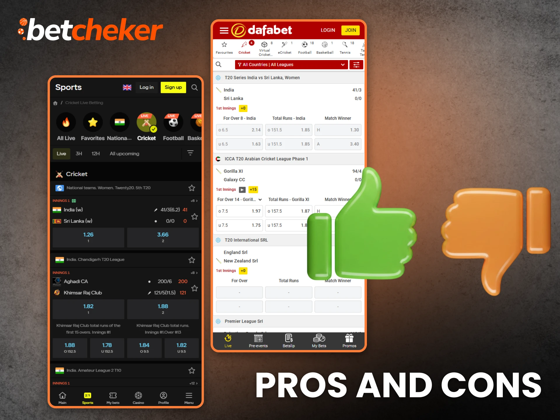 Compare the pros and cons of betting apps in India and choose the best one.