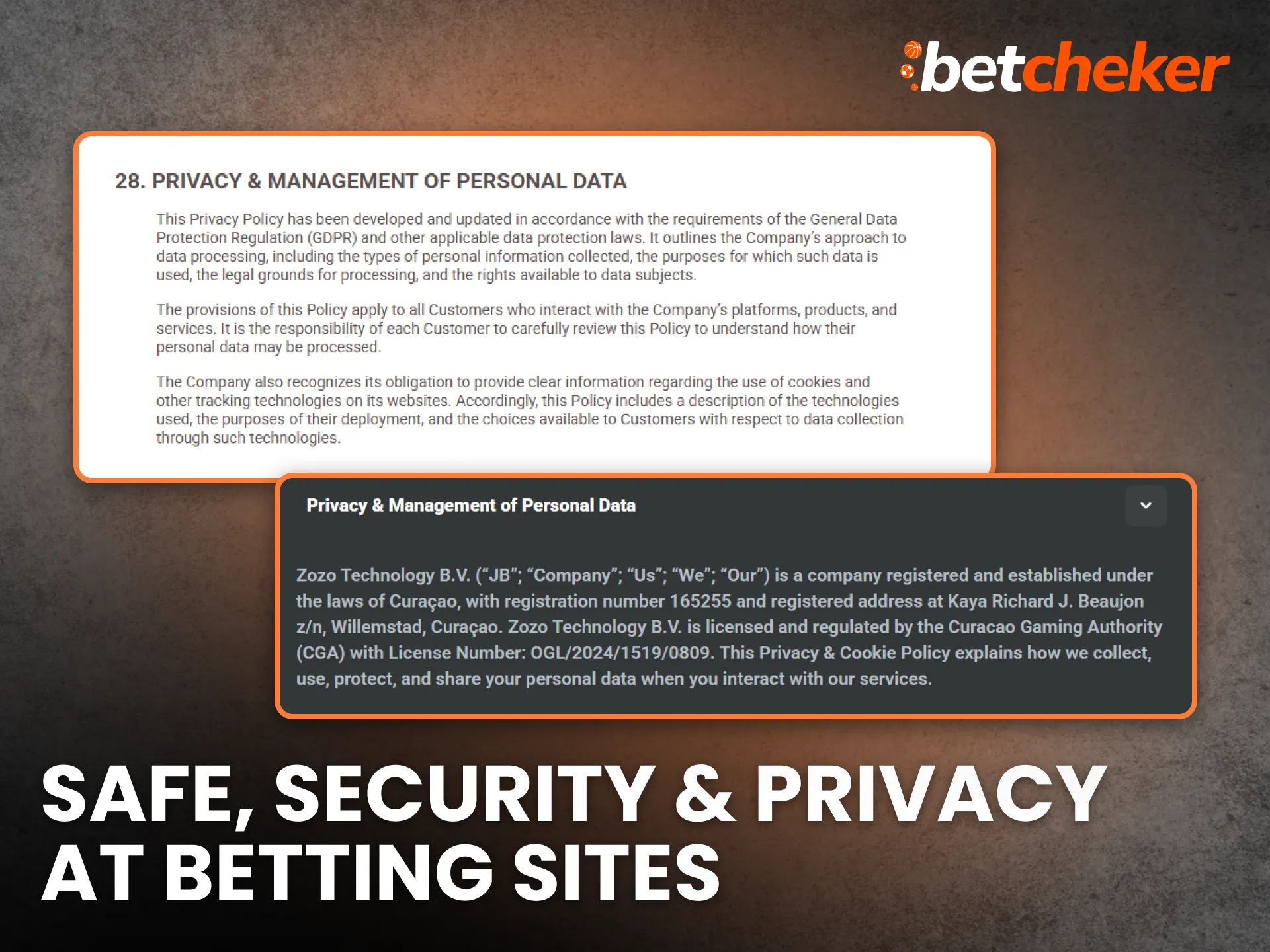 Safe security and privacy standards protect users on betting sites.