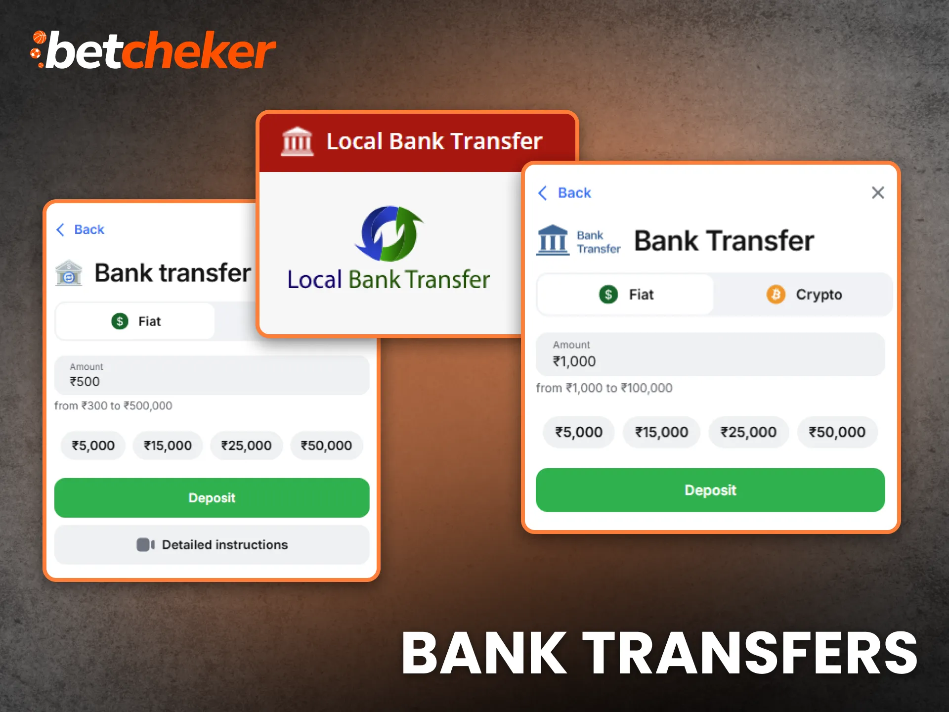 Bank transfers remain reliable options on established betting sites.