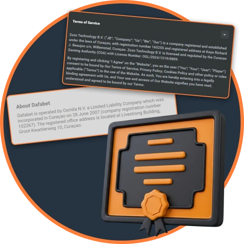 Licensing and regulation confirm the legitimacy of betting sites.