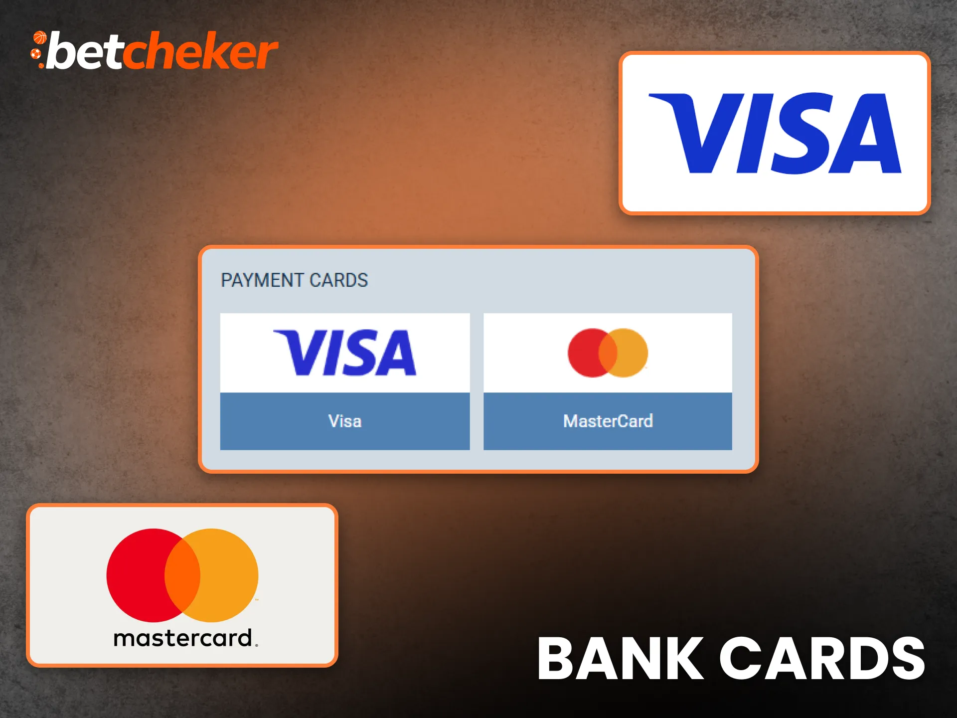 Bank cards ensure easy deposits on trusted betting sites.