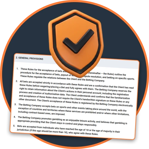 Clear licensing confirms legitimacy of betting sites in Pakistan.