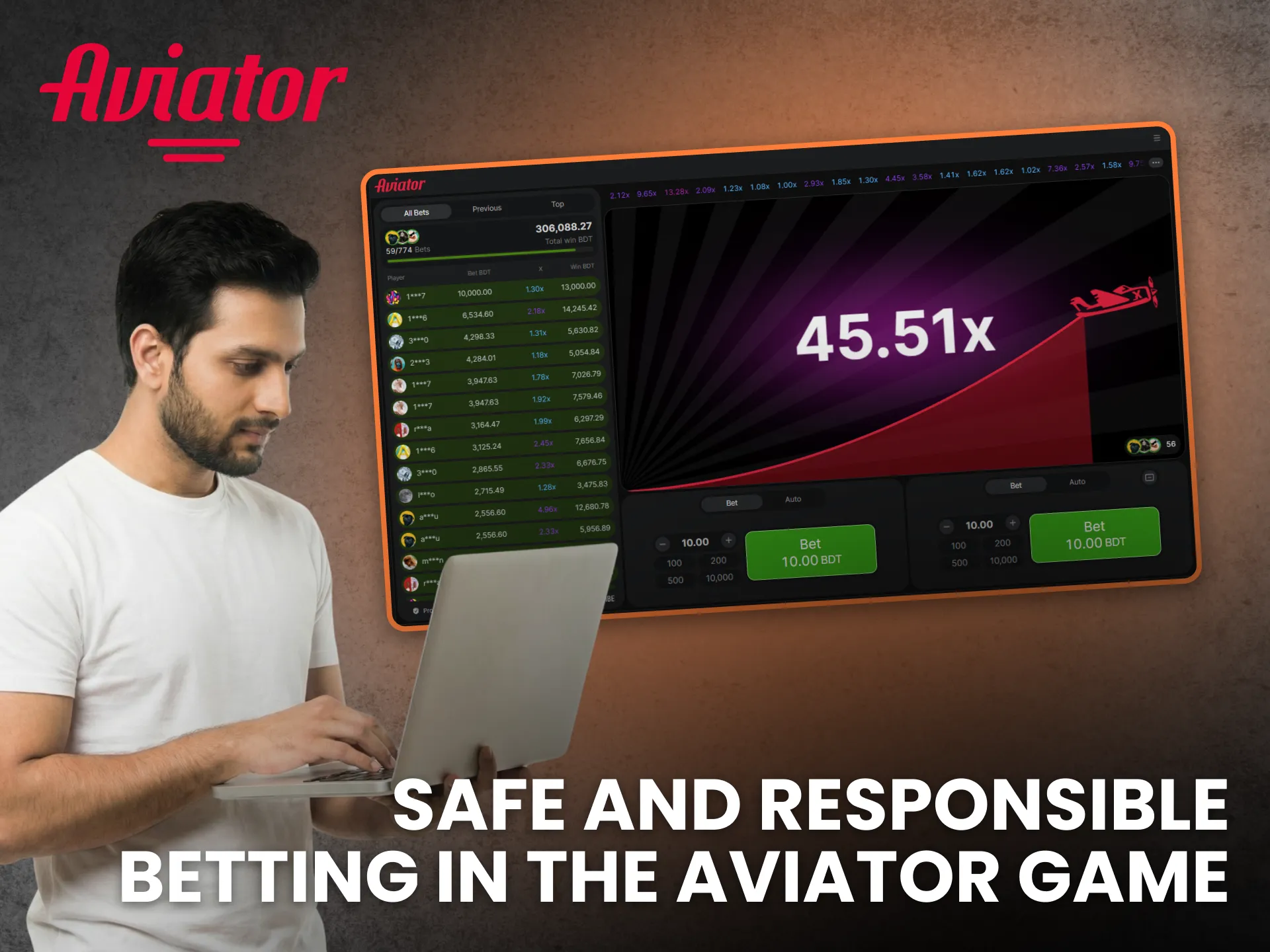Follow responsible rules to enjoy safe Aviator betting.