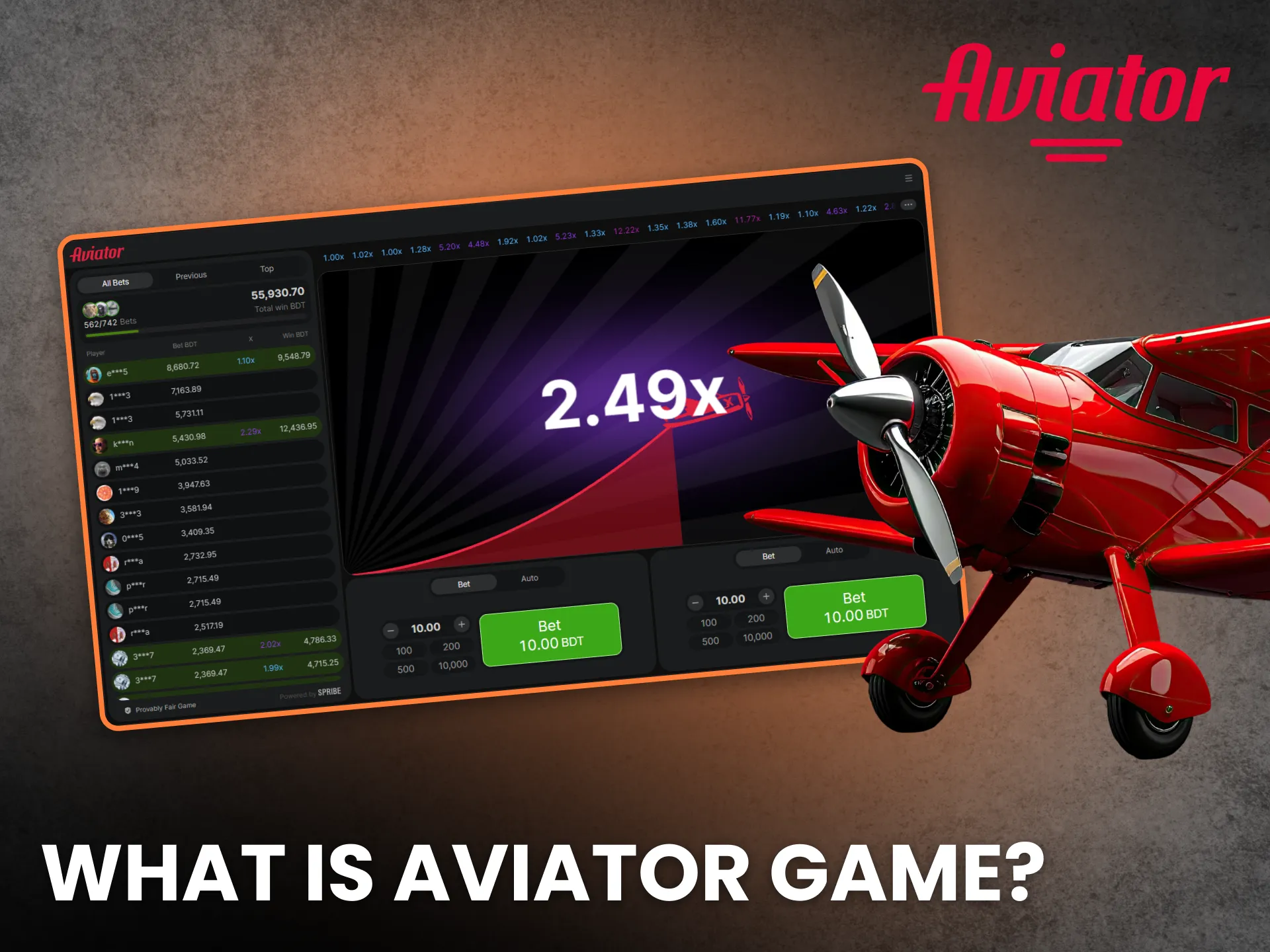 Learn what the Aviator game is and how its betting works.