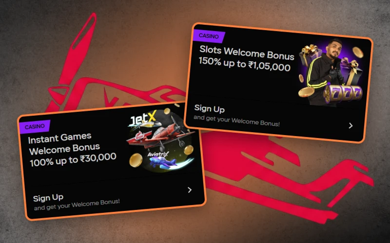 Activate a welcome bonus to start Aviator betting with extra funds.