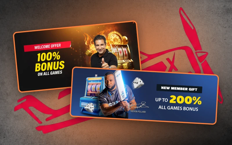 Activate a bonus to start Aviator betting with extra balance.
