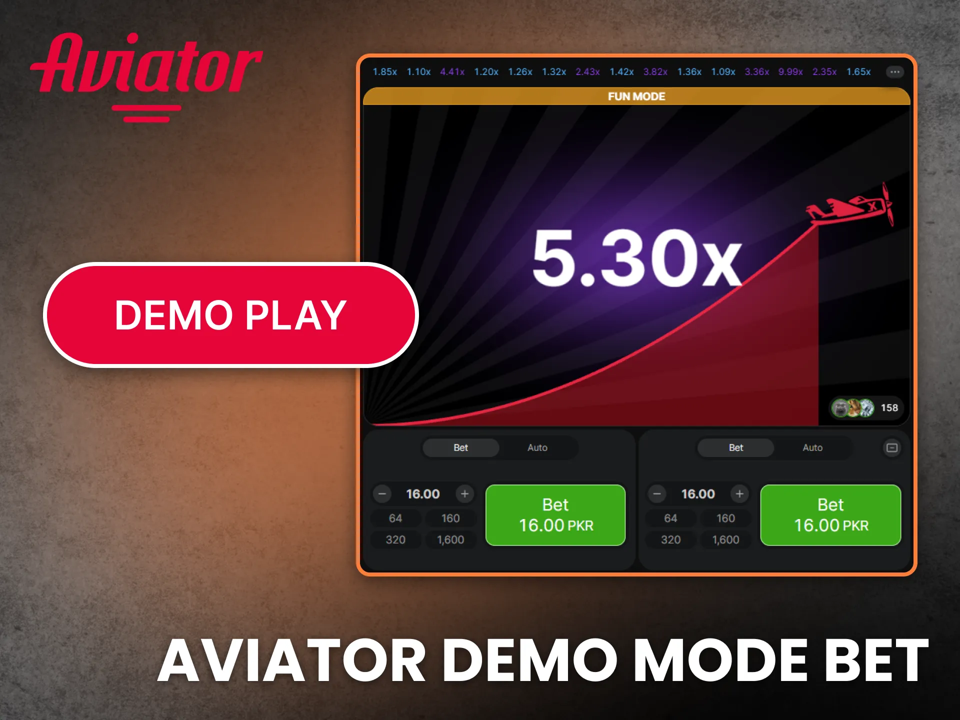 Try the Aviator demo mode to practice betting without real risk.
