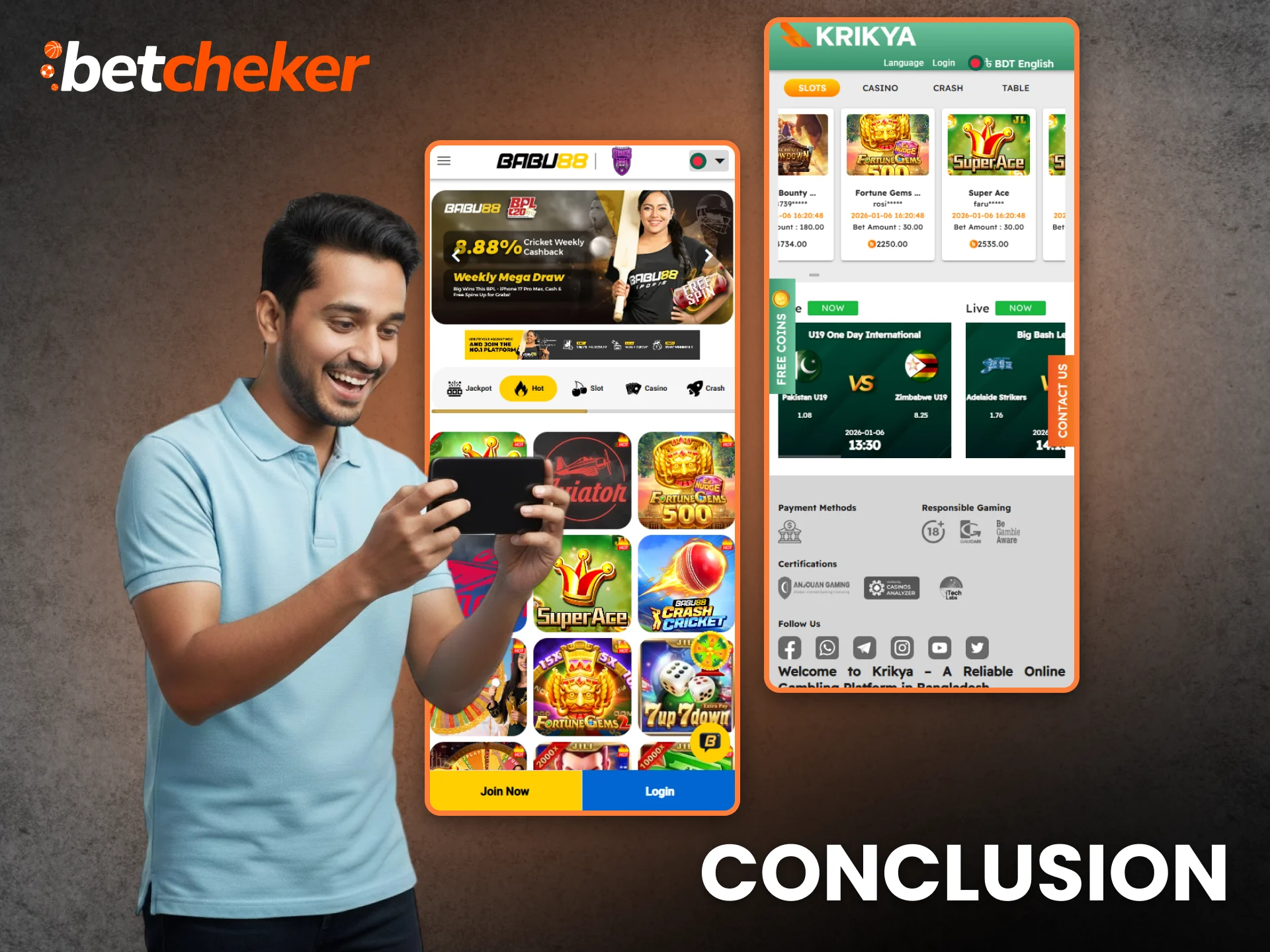 Read our final verdict on the best betting apps in Bangladesh.