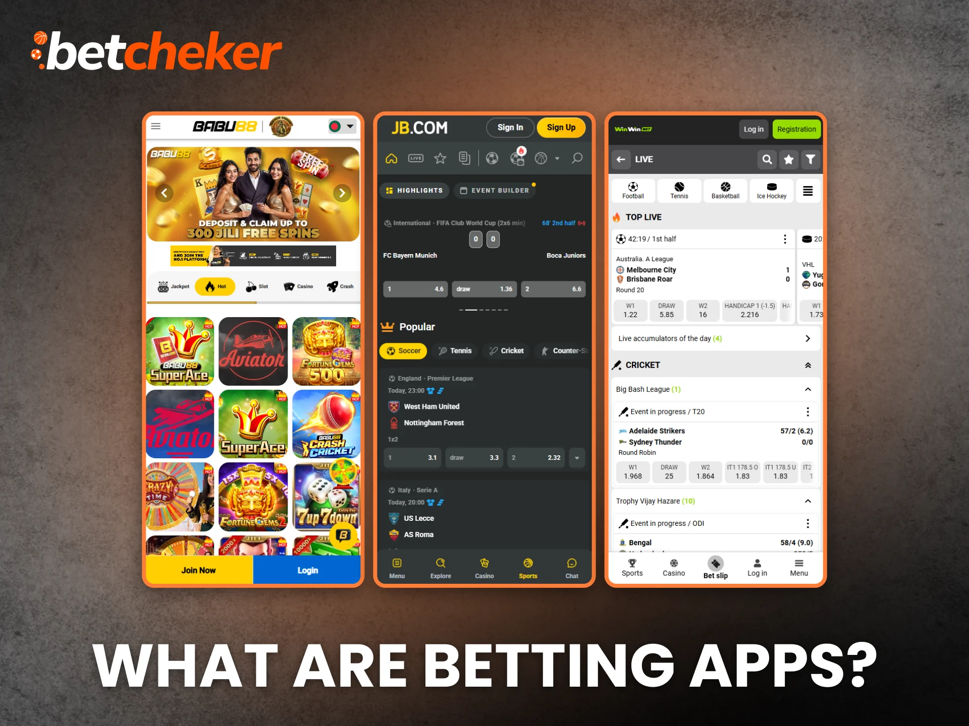  Learn the basics of how a mobile betting apps works.