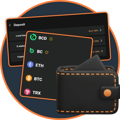 Select Bangladeshi payment methods available in the app.