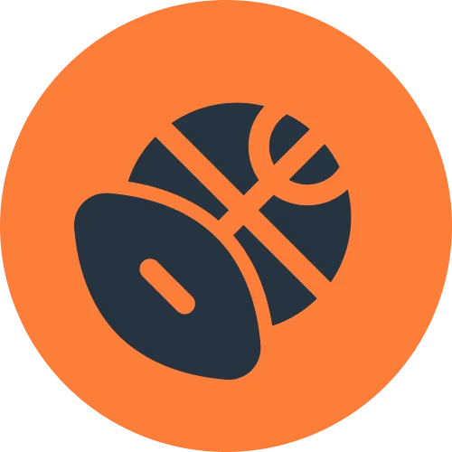 Explore the huge variety of sports listed in the app.