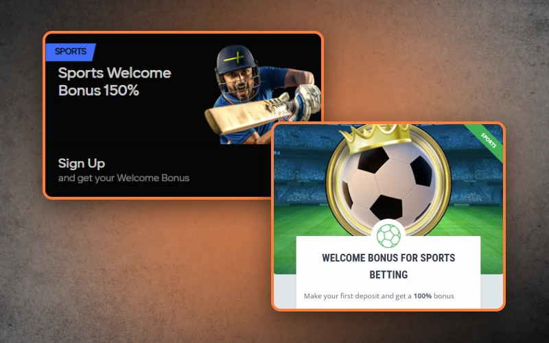 Get a welcome bonus when joining recommended betting sites.
