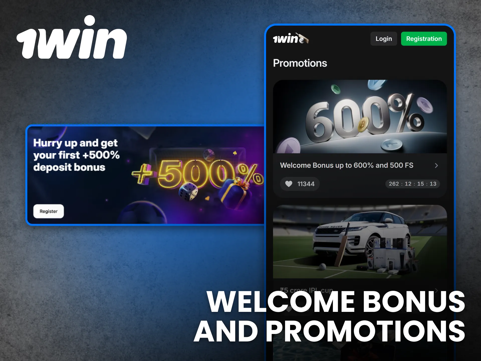 1win India app offers welcome bonus and ongoing promotions.