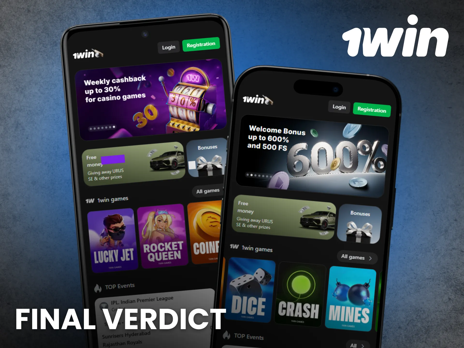 Final verdict shows 1win India app is worth using today.