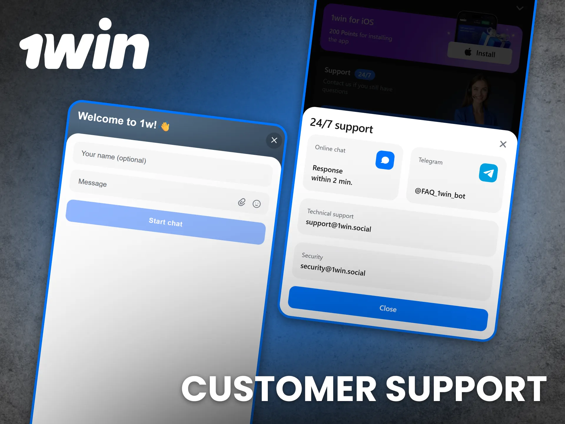 Contact 1win support via app in India for quick assistance anytime.