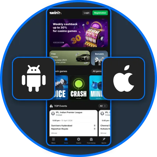 Use 1win app on various devices with broad compatibility.