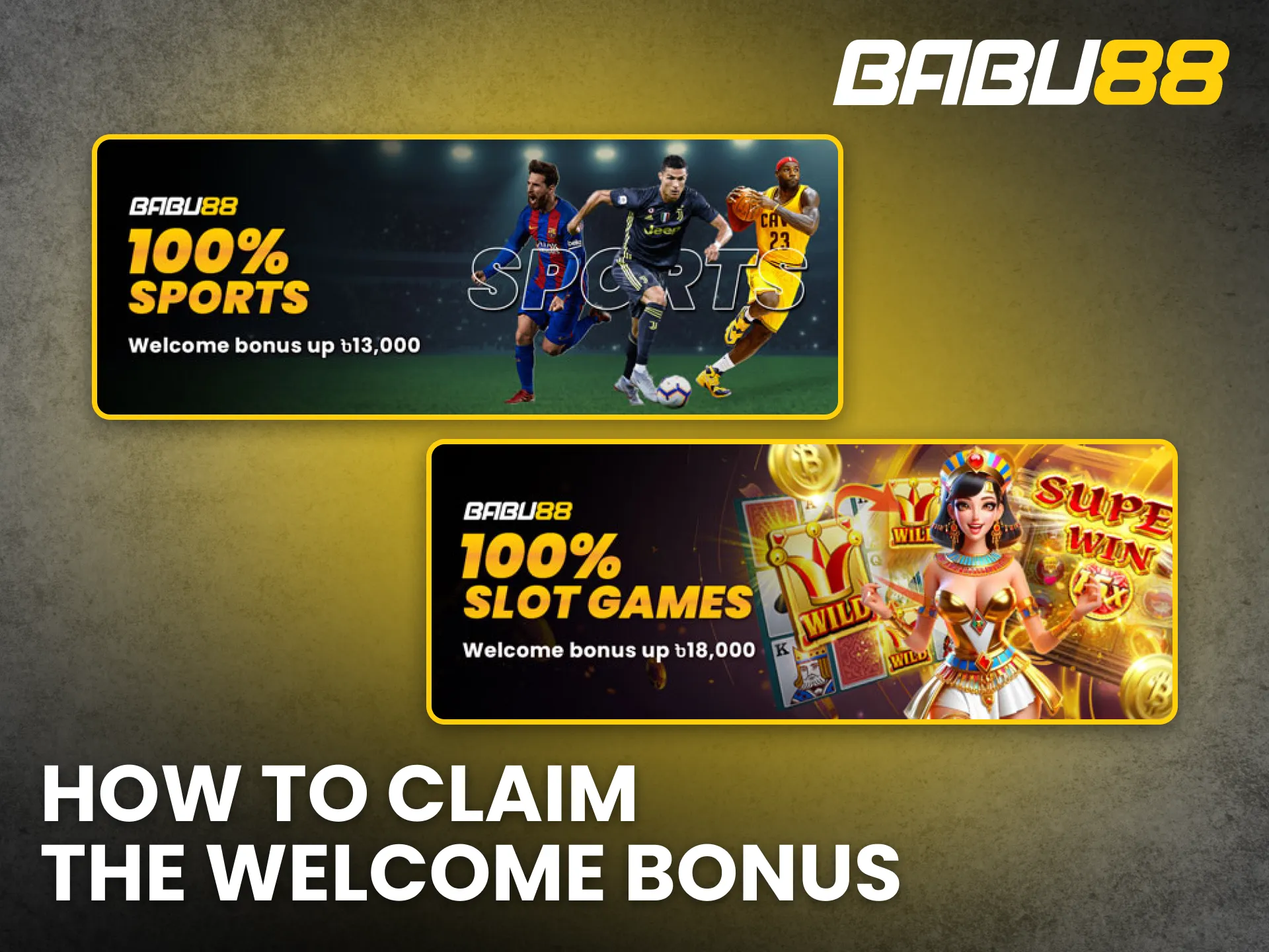 Follow Babu88 app steps to claim welcome bonus easily.