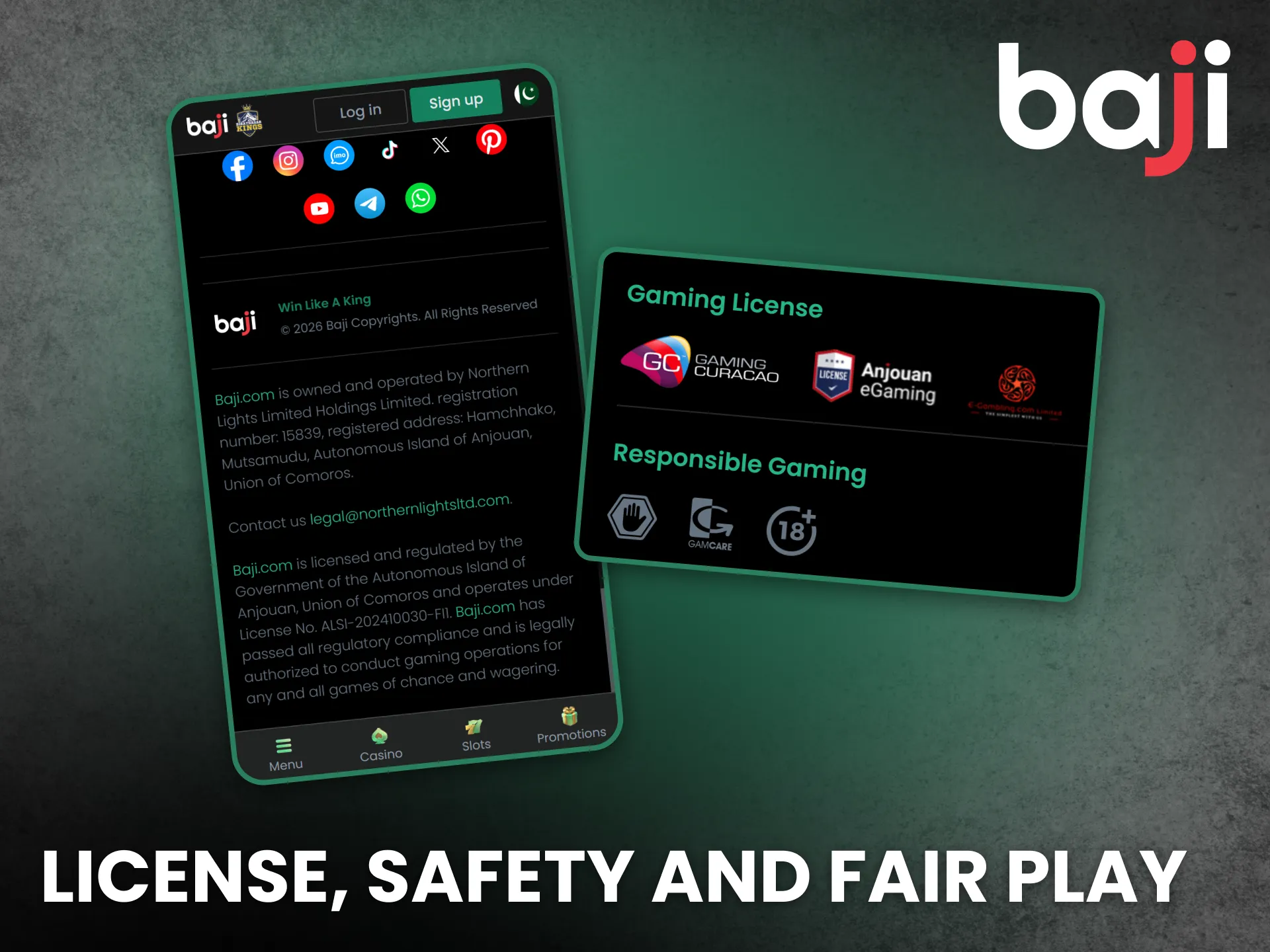 Baji Live app ensures secure environment with fair play standards.