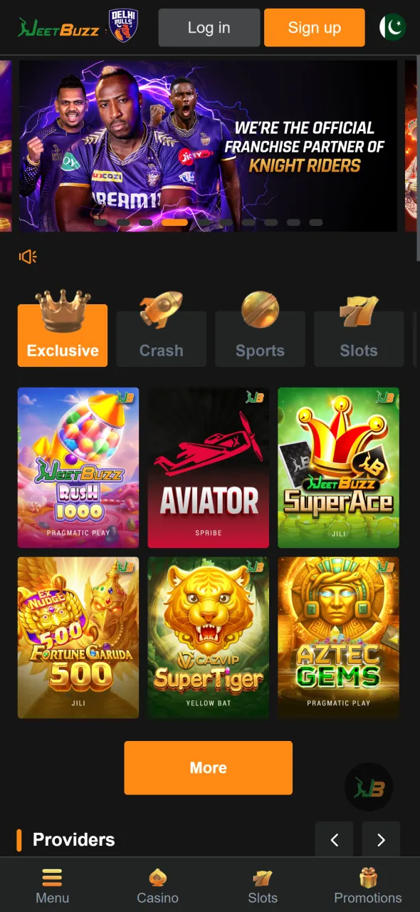 Visit Jeetbuzz app platform and begin your download process quickly.