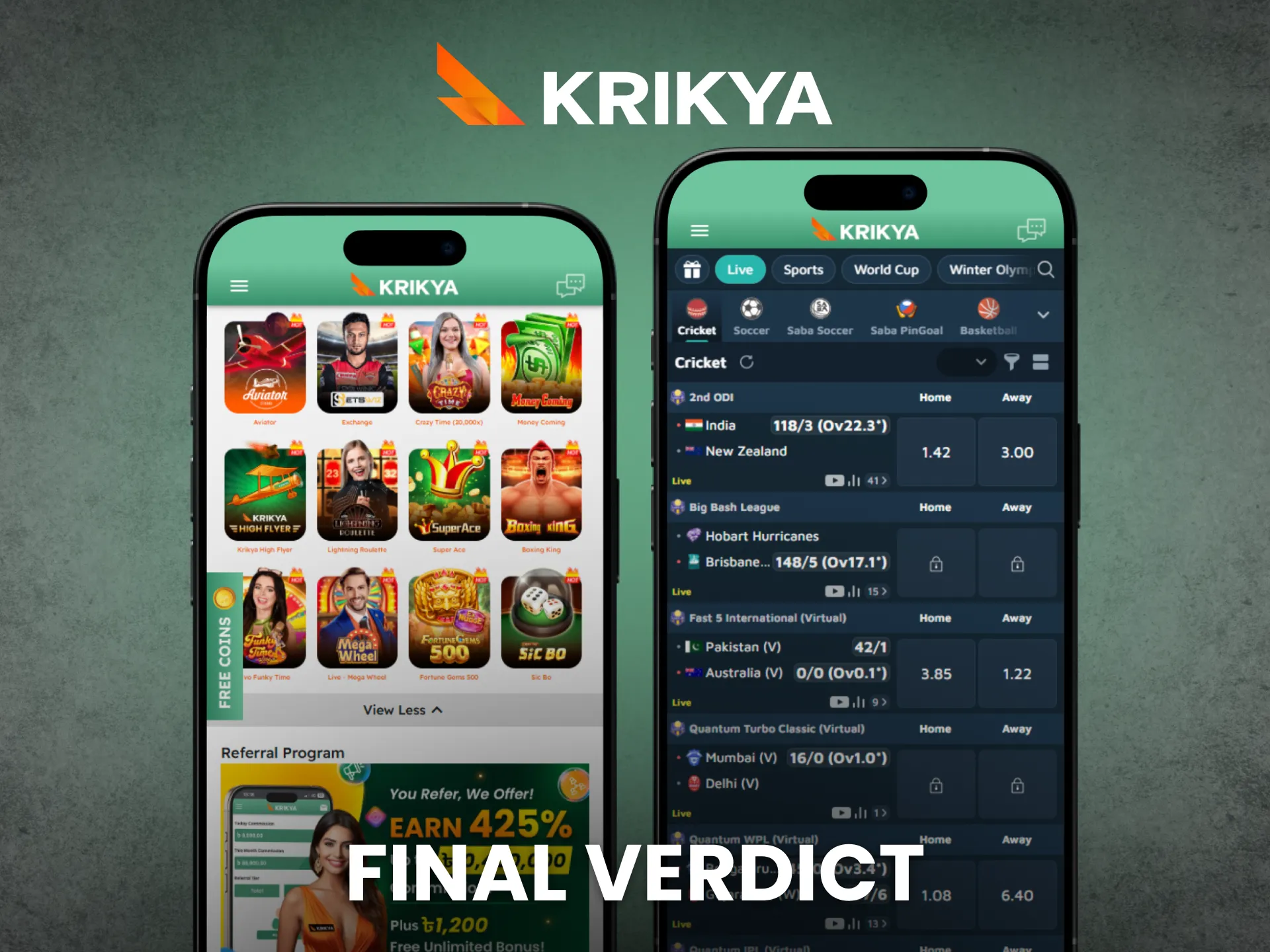 Evaluate Krikya app strengths and choose your betting platform confidently.