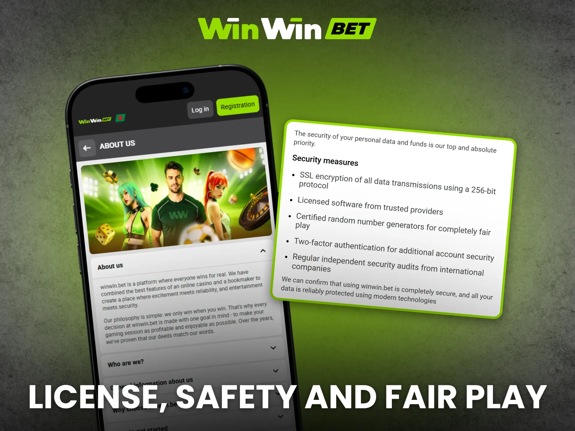 Trust WinWin app license and enjoy safe and fair gaming.